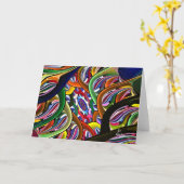 OP DE WENSKAARTEN VAN DE OVERKANT KAART (Gele Bloem)