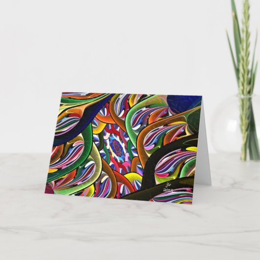 OP DE WENSKAARTEN VAN DE OVERKANT KAART (Voorkant)