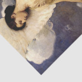 Op de Wings of Angels van Abbott Thayer Tissuepapier (Detail)