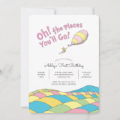 Op de wonderlijkste plaatsen! | Eerste verjaardag  Kaart (Voorkant)