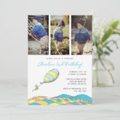 Op de wonderlijkste plaatsen! | Jongen Verjaardag Kaart (Staand voorkant)