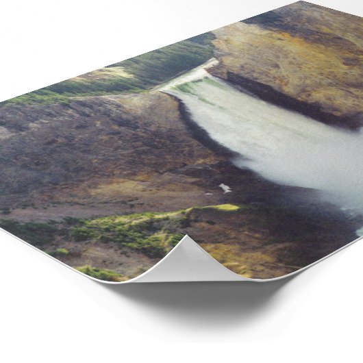 Op de Yellowstone Poster (Hoek)