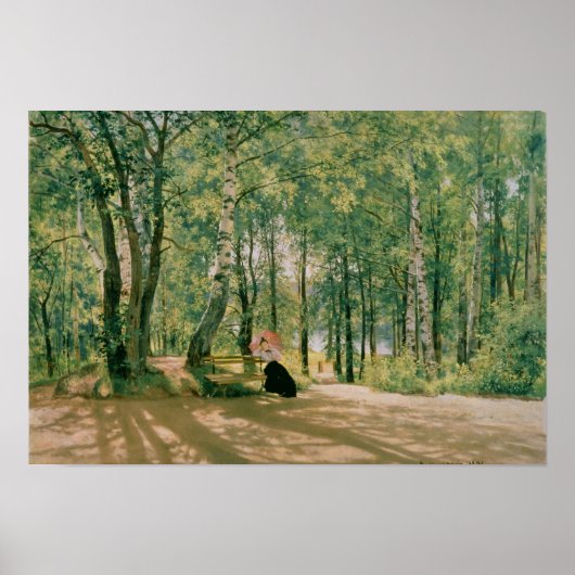 Op de zomervakantie, 1894 poster (Voorkant)