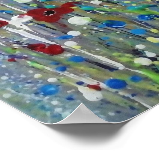 op de zondag die naar beneden gaat poster (Hoek)