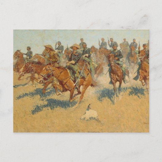 Op de zuidelijke vlakten briefkaart (Voorkant)