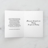 OP DEZE DAG VAN JE BRUILOFT KAART (Binnen)