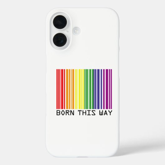 Op deze manier geboren Case-Mate iPhone case (Achterkant)