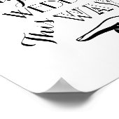 Op deze manier kun je je eigen huwelijksbord aanwi poster (Hoek)