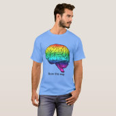 OP DIE MANIER GEBRAIN T-SHIRT (Voorkant volledig)
