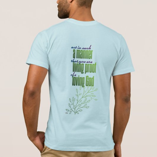 Op die manier t-shirt (Achterkant)