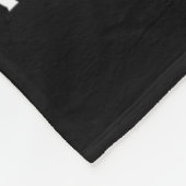 Op die mat karate tante trotse karate tante fleece deken (Hoek)