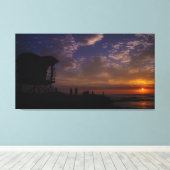 Op dienst! canvas afdruk (Insitu (Houten vloer))