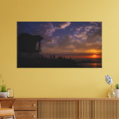 Op dienst! canvas afdruk (Insitu (Woonkamer))