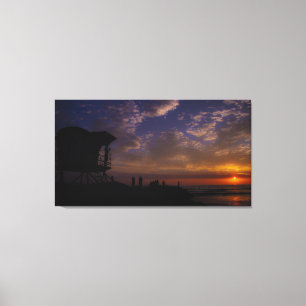 Op dienst! canvas afdruk