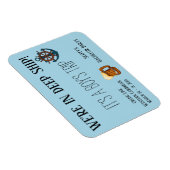 Op diepe schepen is het een jongensreis vrijgezell magneet (Rechterzijde)