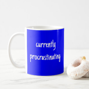 Op dit moment is het 'Blue Funny Mug' uitgebouwd Koffiemok