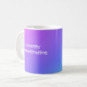 Op dit moment uitweidend met Rainbow-Funny Mug Koffiemok (Voorkant links)