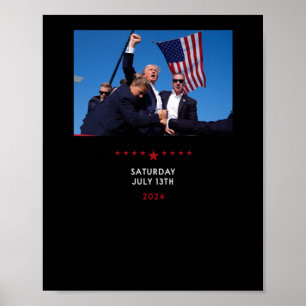 Op Donald Trump Rally in Pennsylvania Poster