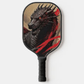 op draak geïnspireerd pickleball paddle (Voorkant)