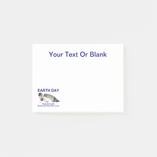 Op dunne ijs post-it® notes (Voorkant)