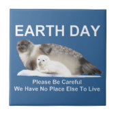 Op dunne ijs tegeltje (Voorkant)