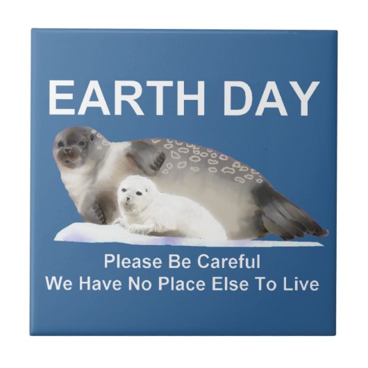 Op dunne ijs tegeltje (Voorkant)