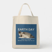 Op dunne ijs tote bag (Achterkant)