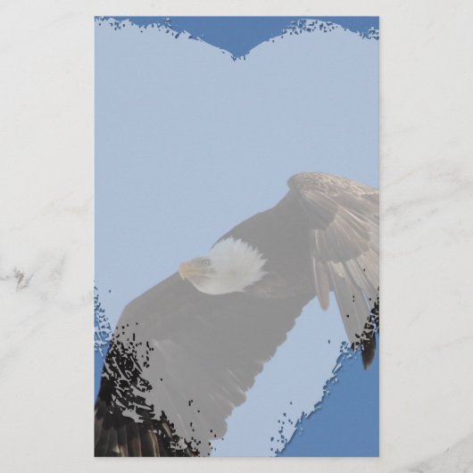 Op Eagle Wings Briefpapier (Voorkant)