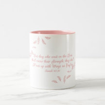 Op Eagles Wings Christelijke Geschriften Koffiebek