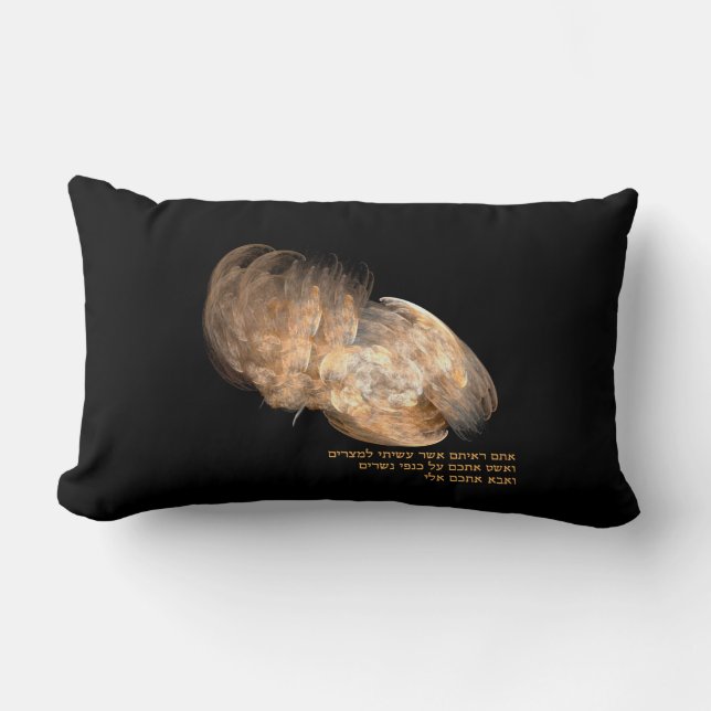 Op Eagle's Wings Kussen (Voorkant)