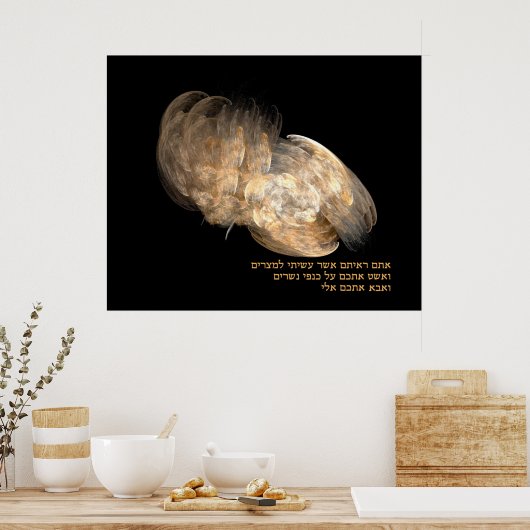 Op Eagle's Wings Poster (Keuken)