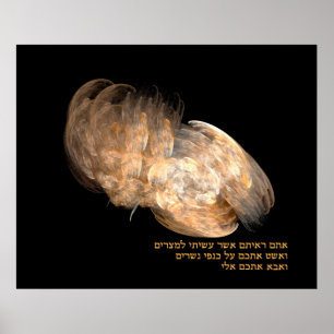 Op Eagle's Wings Poster