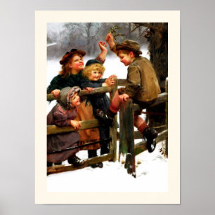 "Op eBay".  kunst door Arthur Elsley Poster