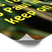 Op een avond sprak de Heer met Paul Poster (Hoek)