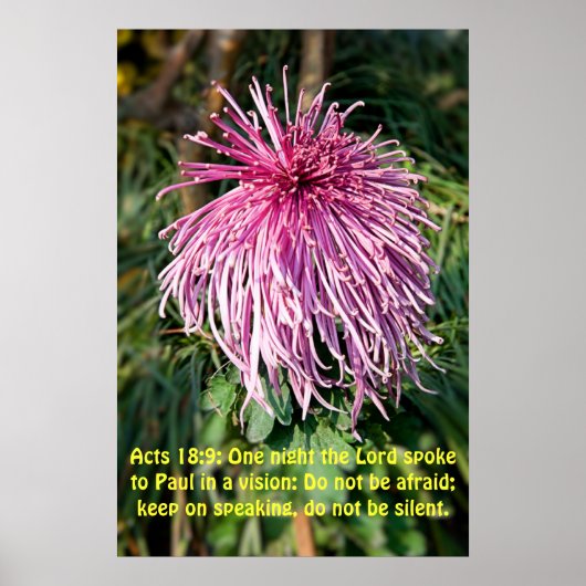 Op een avond sprak de Heer met Paul Poster (Voorkant)