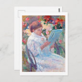 Op een balkon, Mary Cassatt Briefkaart (Voorkant / Achterkant)