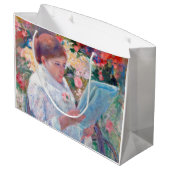 Op een balkon, Mary Cassatt Groot Cadeauzakje (Achterkant Gekanteld)