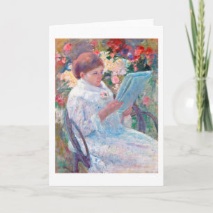 Op een balkon, Mary Cassatt Kaart