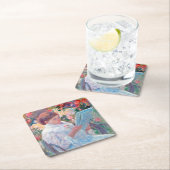 Op een balkon, Mary Cassatt Kartonnen Onderzetters (Insitu)