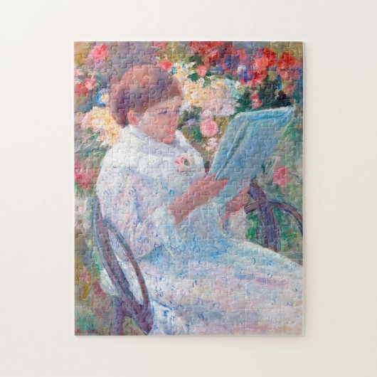 Op een balkon, Mary Cassatt Legpuzzel (Verticaal)