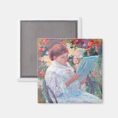 Op een balkon, Mary Cassatt Magneet (Voorkant / Achterkant)