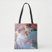 Op een balkon, Mary Cassatt Tote Bag (Voorkant)