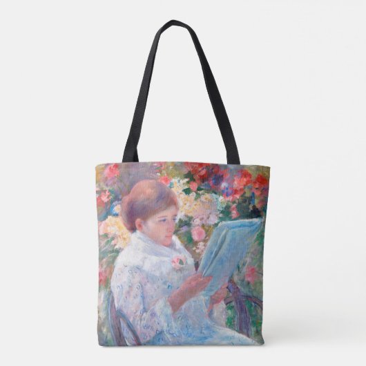 Op een balkon, Mary Cassatt Tote Bag (Achterkant)