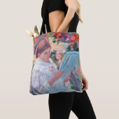 Op een balkon, Mary Cassatt Tote Bag (Dichtbij)