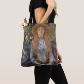 Op een bank van Berthe Morisot Tote Bag (Dichtbij)