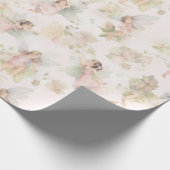 op een bloemenveldvlinder in een baard cadeaupapier (Hoek)