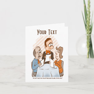 Op een briefkaart voor dieet