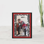 Op een briefpapier fiets zitten. kaart (Voorkant)