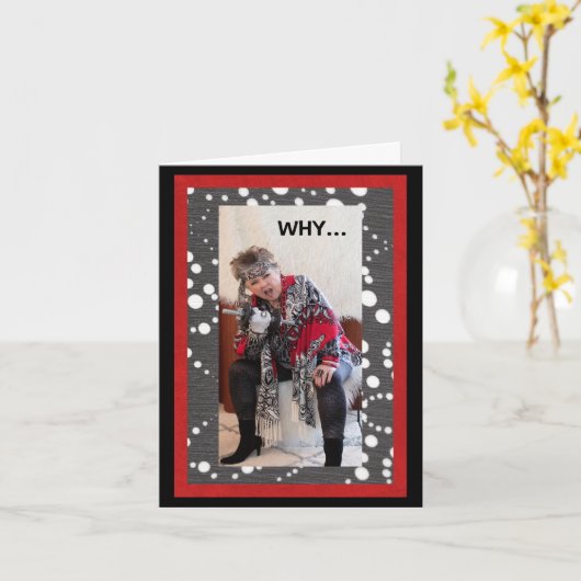 Op een briefpapier fiets zitten. kaart (Gele Bloem)