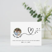 Op een budget? Kies voor een FOTO Bewaar de minima Briefkaart (Staand voorkant)